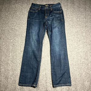 Lucky Brand  Jeans Boy's Size 14 Medium Wash Blue Denim 27x28 Billy Straight Leg